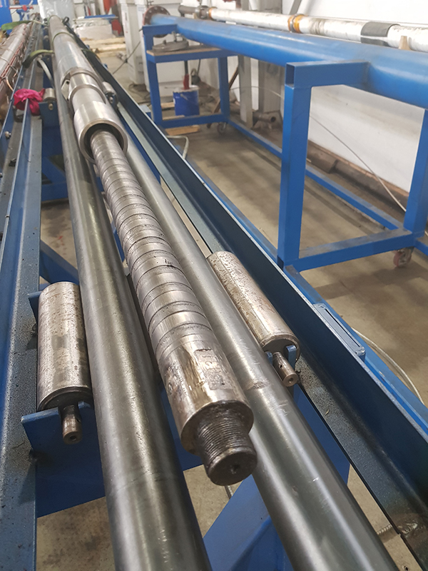 Опытный образец линейного двигателя